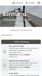 Mobile Screenshot of einhand.de